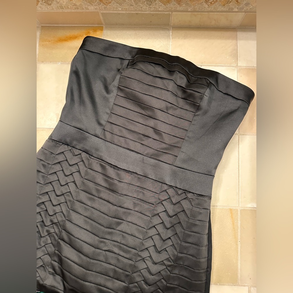 H&M Black Classic Strapless Dress